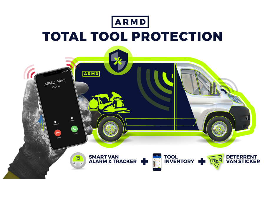 Armd AKAG01 Smart Van Alarm & Tracker