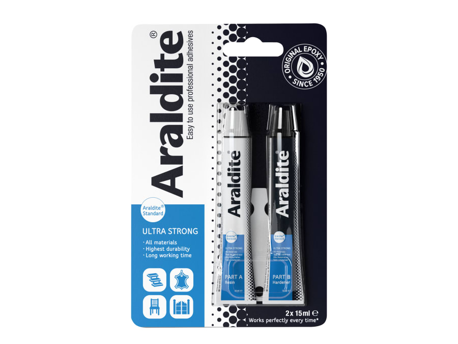 Araldite ARL400001 Standard Epoxy 2 × 15ml Tubes