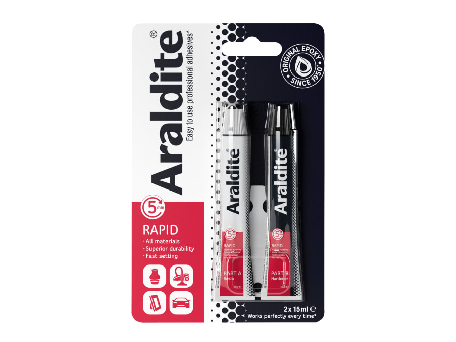 Araldite ARL400005 Rapid Epoxy 2 × 15ml Tubes