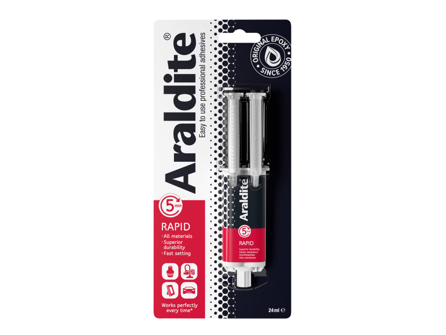 Araldite ARL400007 24ml Rapid Epoxy Syringe