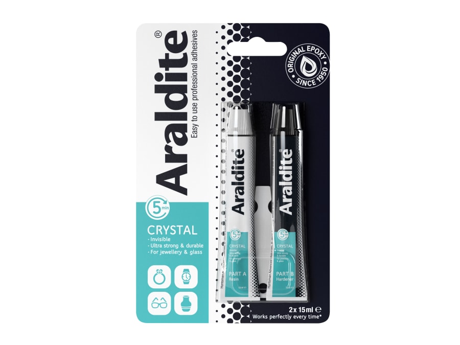 Araldite ARL400008 Crystal Epoxy 2 × 15ml Tubes