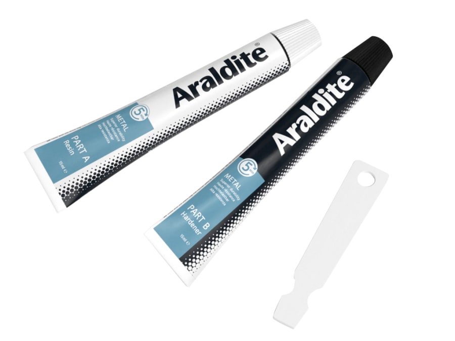 Araldite ARL400010 Steel Epoxy 2 × 15ml Tubes