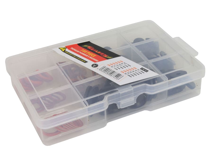 Arctic Hayes 557000 Plumbers Washer Kit 144 Piece