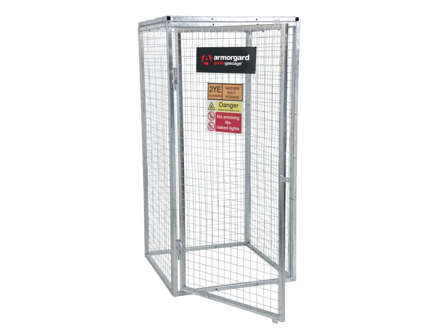 Armorgard GGC5 Gorilla Bolt Together Gas Cage 912 × 966 × 1831mm