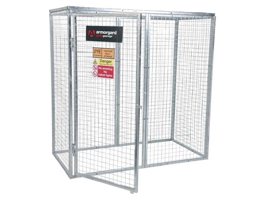 Armorgard GGC7 Gorilla Bolt Together Gas Cage 1812 × 966 × 1831mm