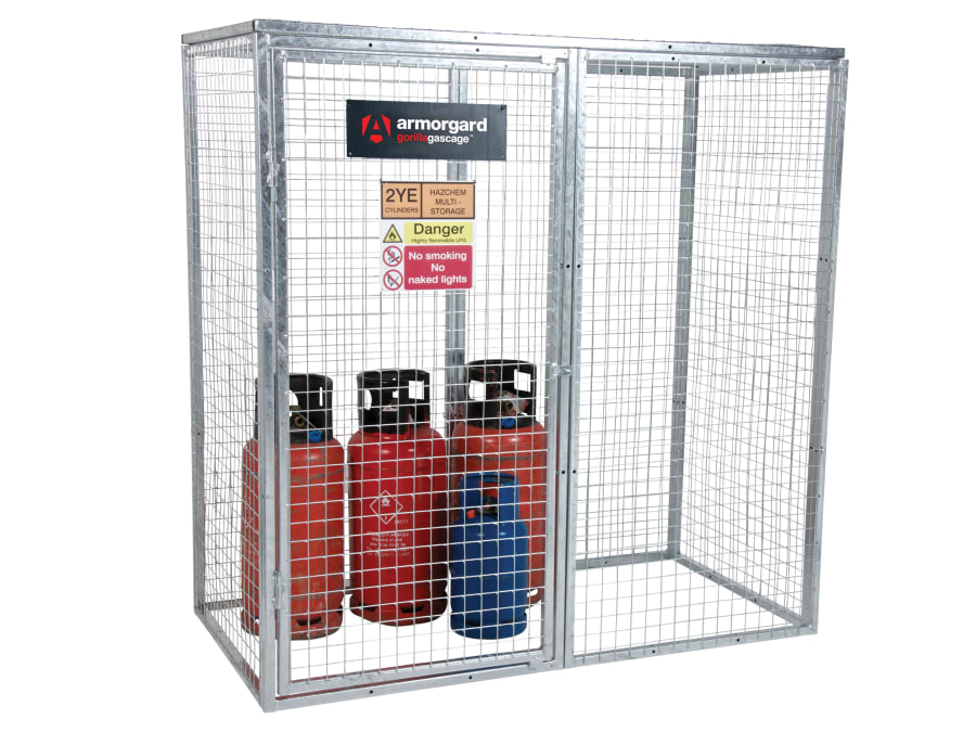 Armorgard GGC7 Gorilla Bolt Together Gas Cage 1812 × 966 × 1831mm