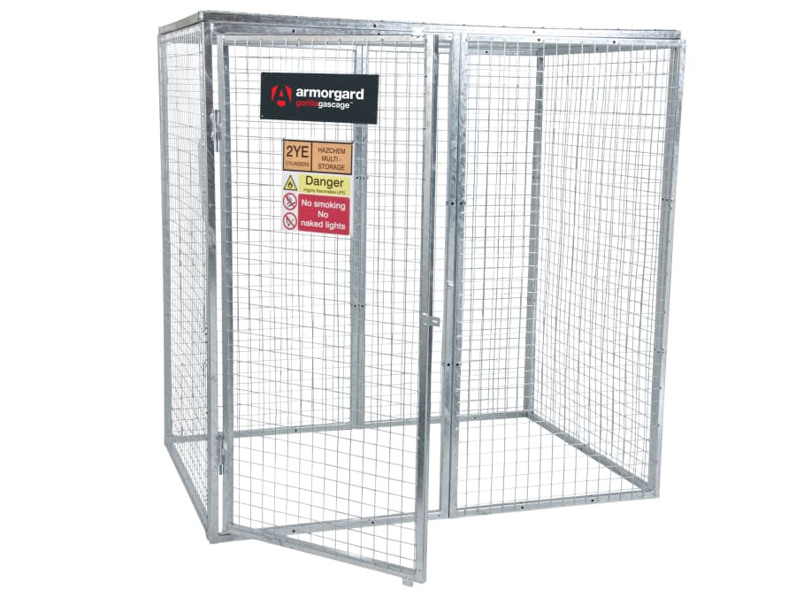 Armorgard GGC8 Bolt Together Gas Cage 1812 × 1266 × 1831mm
