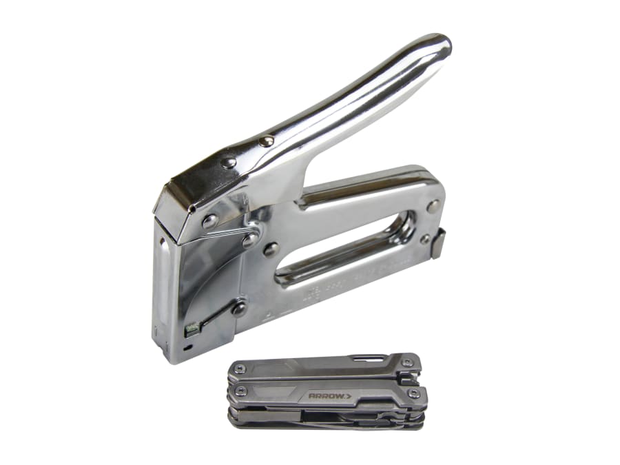 Arrow AT50MULTI Staple Gun with Multi Tool