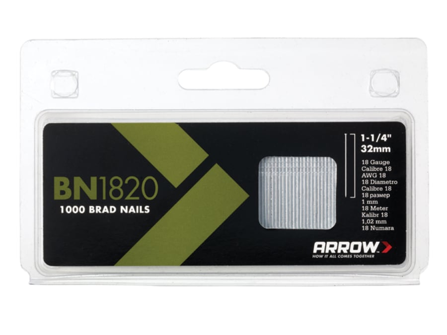 Arrow ABN1820 18g Brad Nails 32mm