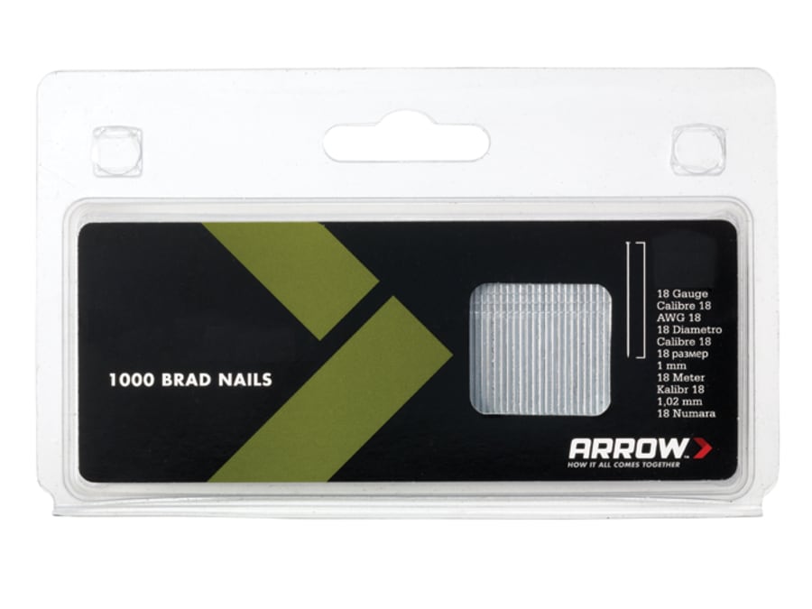 Arrow ABN1832 18G Brad Nails 50mm