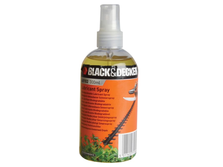 Black + Decker A6102XJ Hedge Trimmer Oil Spray 300ml