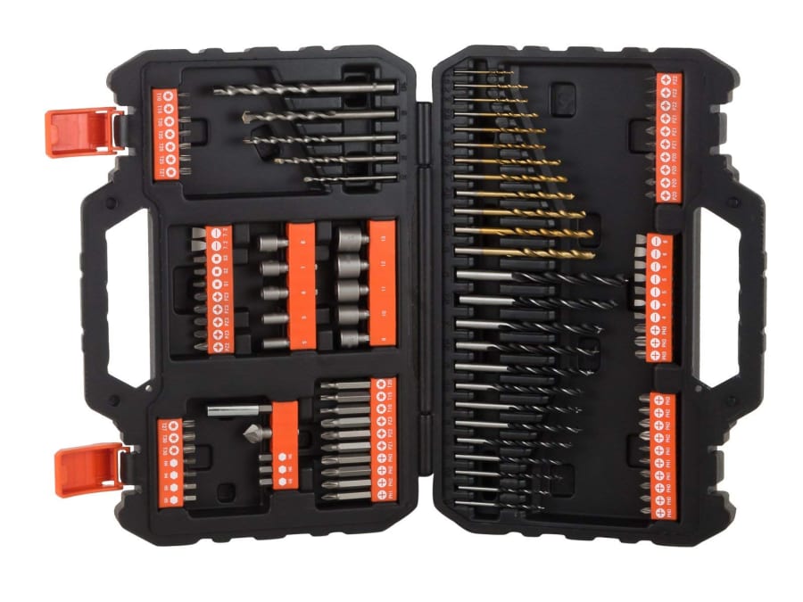 Black + Decker A7200XJ 109 Piece Mixed Drilling and Screwdriving Set