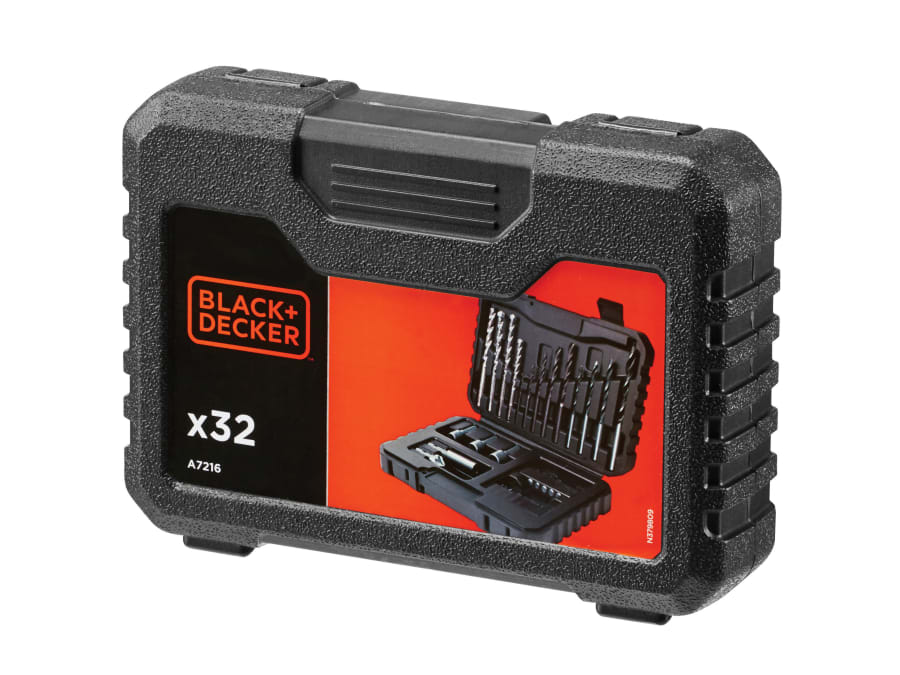 Black + Decker A7216 32 Piece Drill & Driver Set
