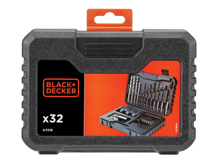 Black + Decker A7216 32 Piece Drill & Driver Set