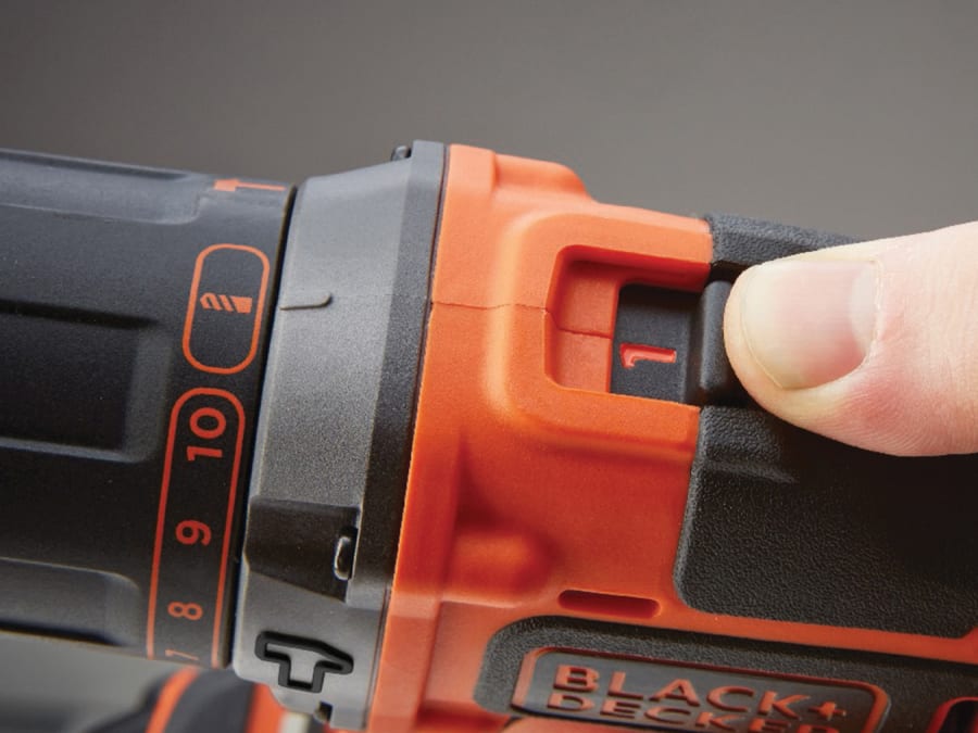 Black + Decker BCD700S1KGB 18V Combi Drill with 1 × 1.5Ah Battery