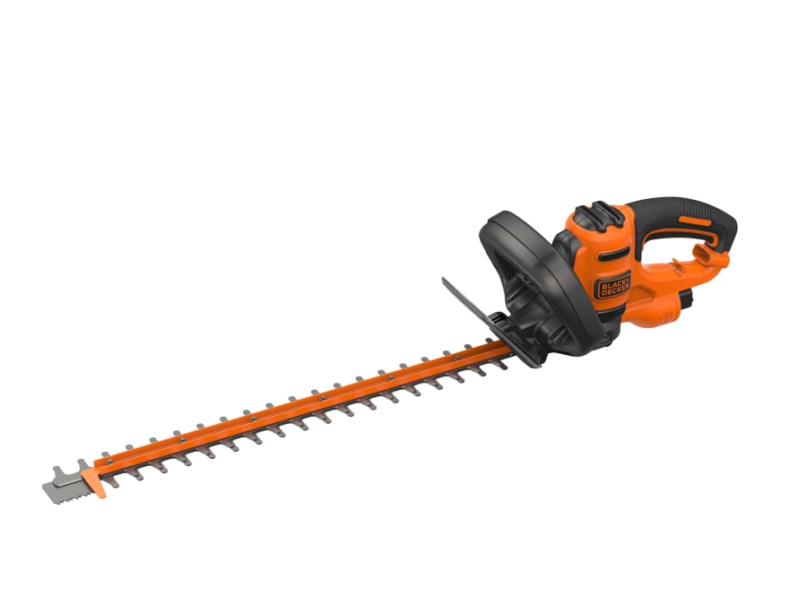 Black + Decker BEHTS401GB 55cm 500W Hedge Trimmer with Saw Blade