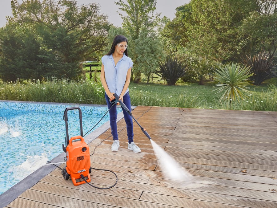Black + Decker BEPW1700GB 125 Bar Pressure Washer 240V