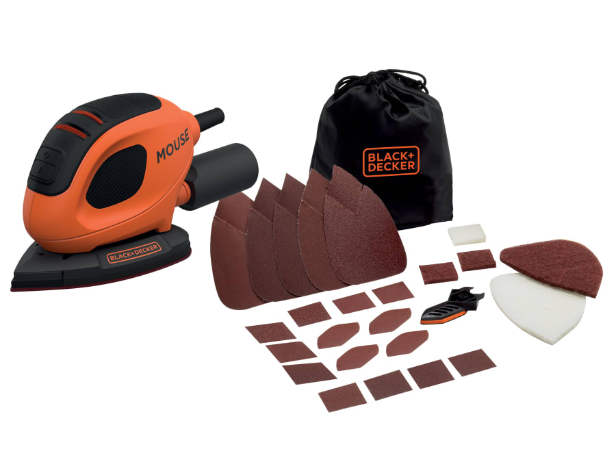 Black + Decker BEW230GBMOUSE 55W Mouse Sander 240V