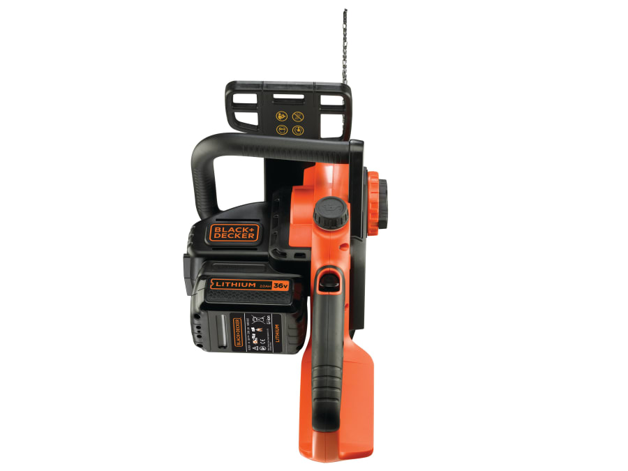 Black + Decker GKC3630L20GB 36V Cordless Chainsaw with 1 × 2.0Ah Battery