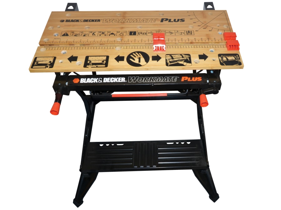Black + Decker WM825XJ Workmate 825 Deluxe Workbench with Vertical Clamping