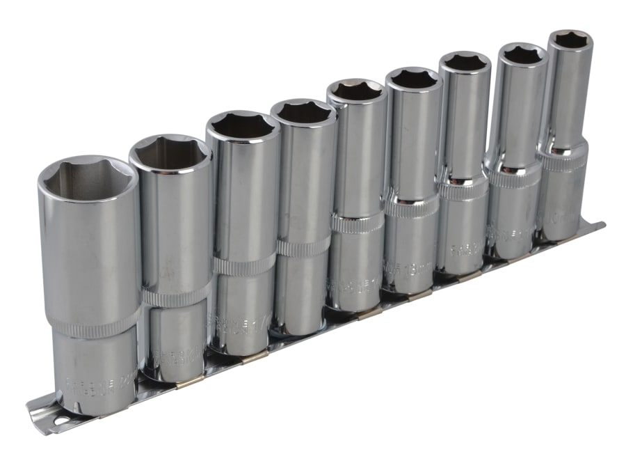 Bluespot Tools 01541 1/2in Drive Deep Socket Set 9 Piece