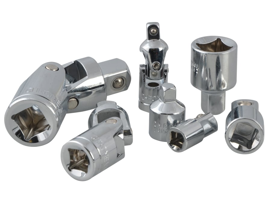 Bluespot Tools 02076 7 Piece Universal Joint & Adaptor Set