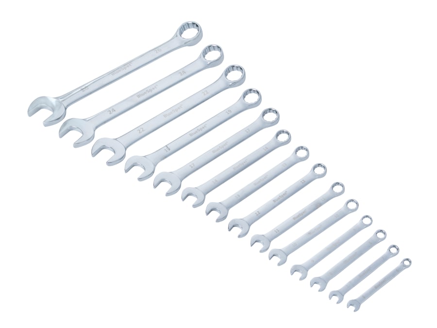 Bluespot Tools 04125 14 Piece Combination Spanner Set