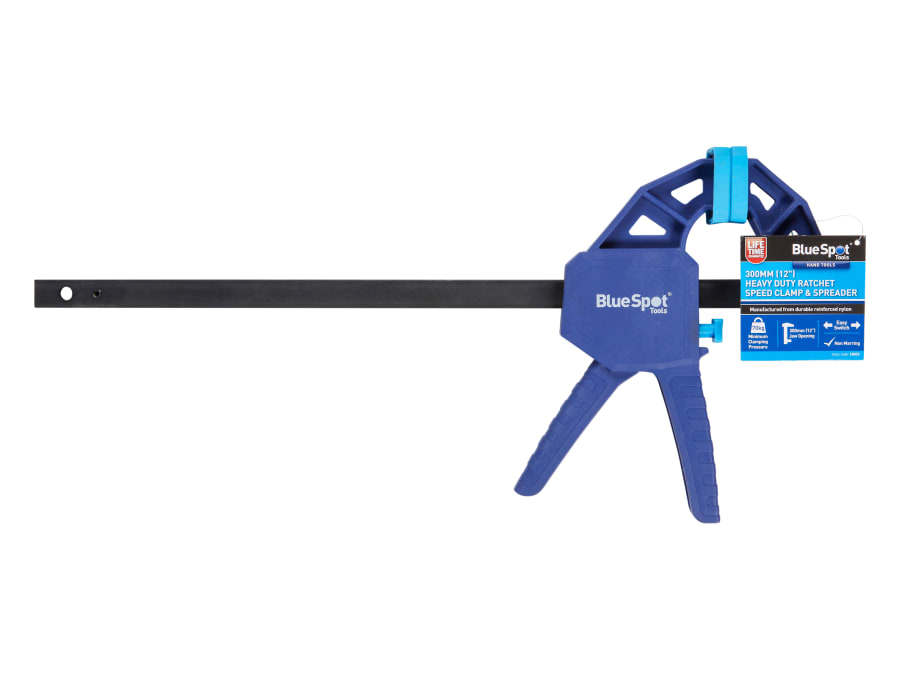 Bluespot Tools 10033 Heavy-Duty Ratchet Speed Clamp & Spreader 300mm