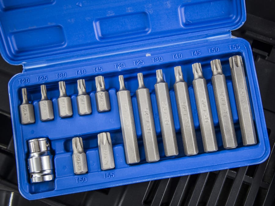 Bluespot Tools 1511 15 Piece Torx Bit Set