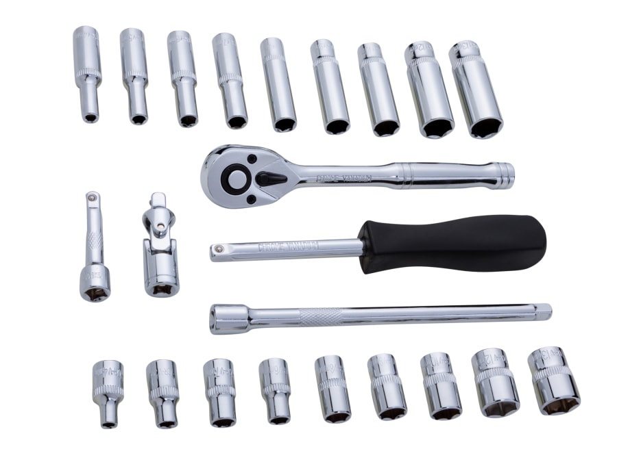 Bluespot Tools 1531 24 Piece 1/4in Metric Socket Set