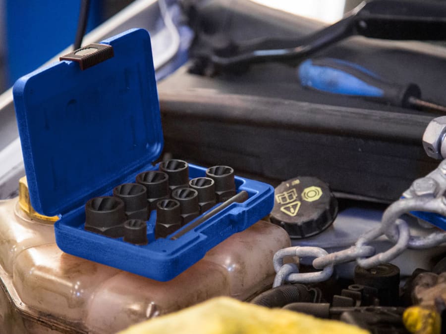 Bluespot Tools 1539 Bolt Remover Set 9-19mm 10 Piece