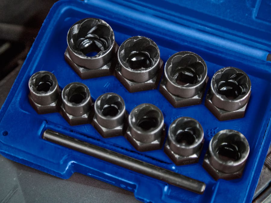 Bluespot Tools 1539 Bolt Remover Set 9-19mm 10 Piece