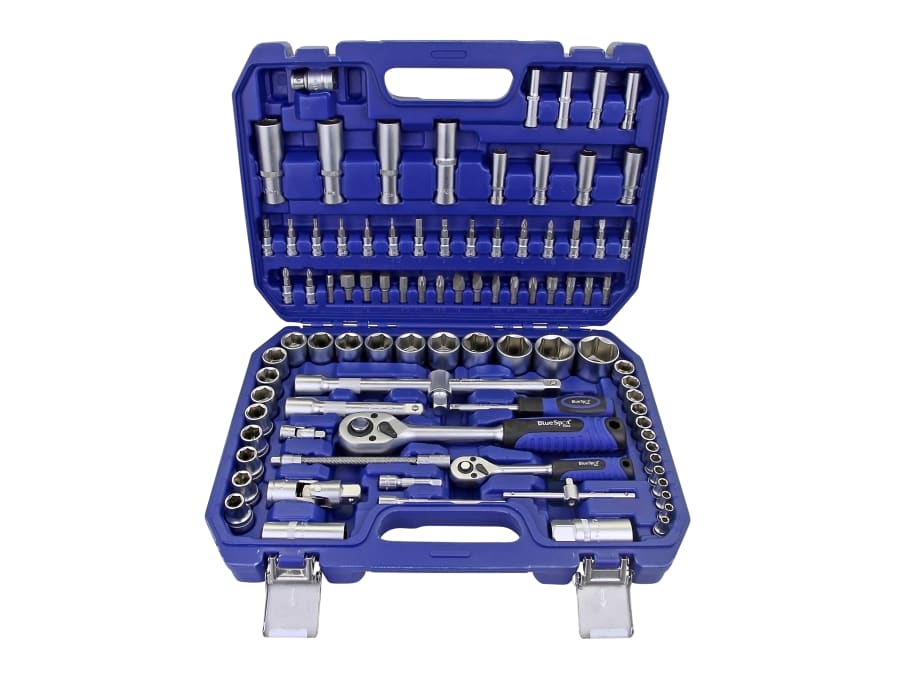Bluespot Tools 1579 94 Piece 1/2in & 1/4in Metric Socket Set