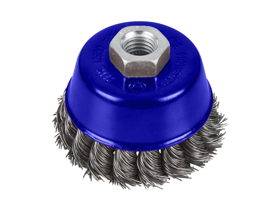 Bluespot Tools 19215 75mm Twist Knot Cup Brush M14