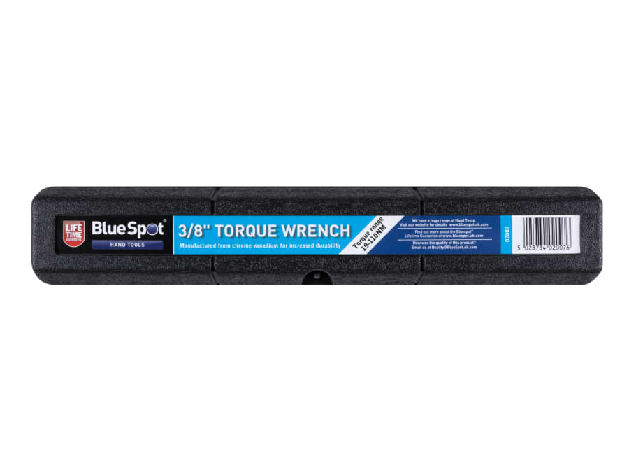 Bluespot Tools 2007 3/8in Drive Torque Wrench 19-110Nm