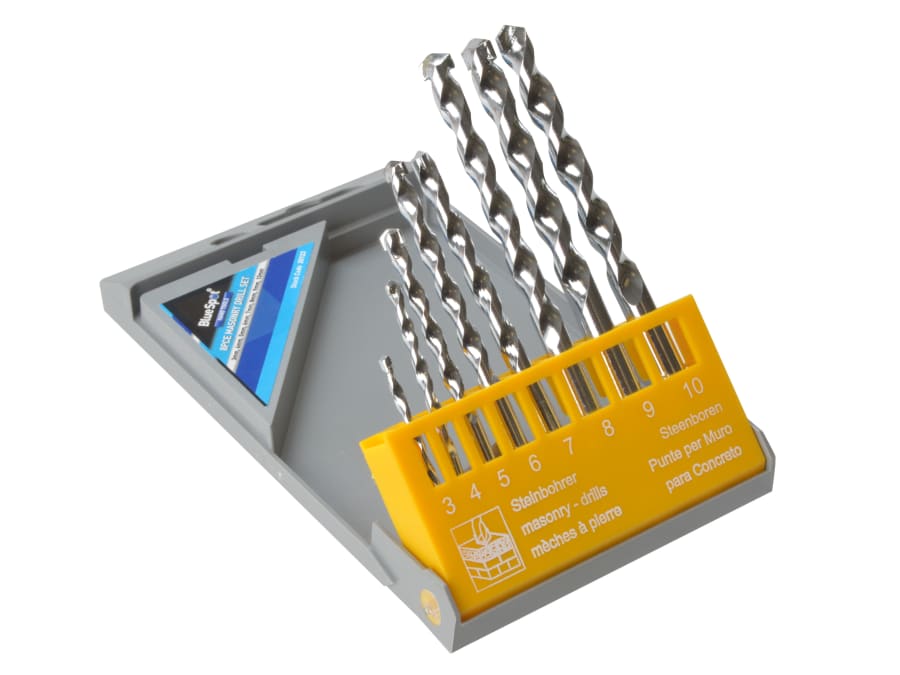 Bluespot Tools 20123 8 Piece Masonry Drill Set
