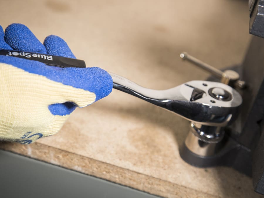 Bluespot Tools 2014 1/2in Drive Ratchet with Soft Grip 72 Teeth