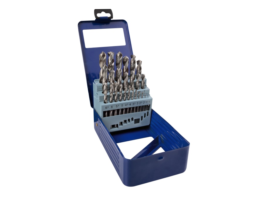 Bluespot Tools 20350 25 Piece HSS Drill Bit Set