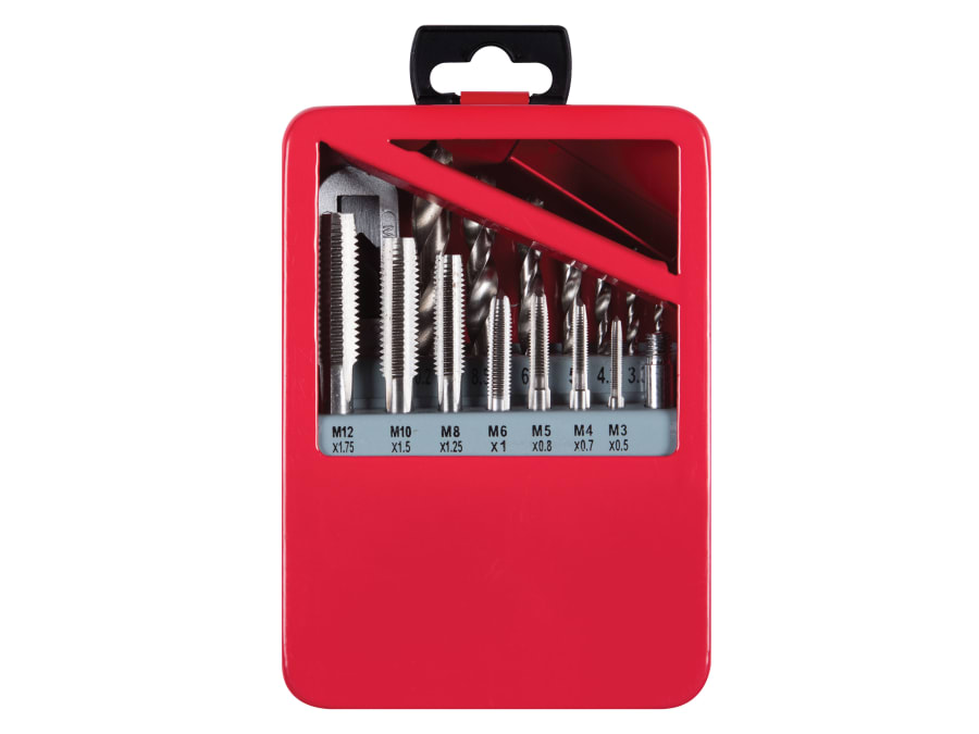 Bluespot Tools 20512 15 Piece Drill & Tap Set