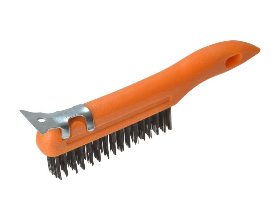 Bluespot Tools 22523 Plastic Wire Brush & Scraper