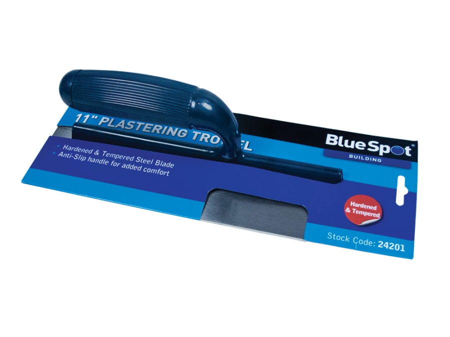 Bluespot Tools 24201 Plasterer's Trowel Plastic Handle 11 x 4.3/4in