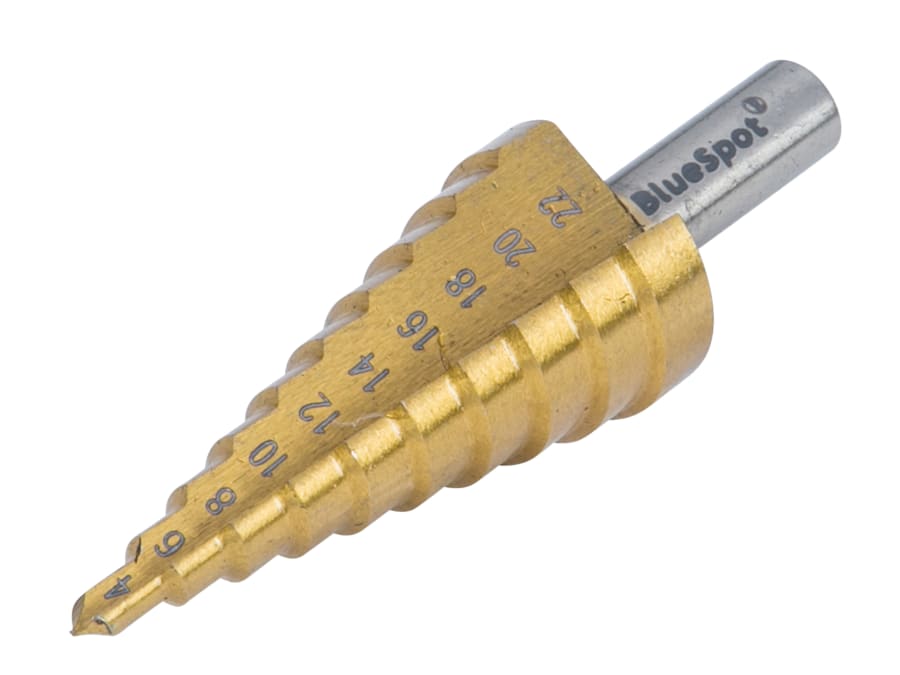 Bluespot Tools 32050 HSS Step Drill 4-22mm