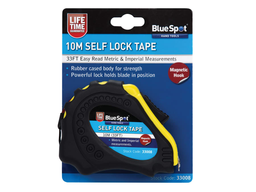 Bluespot Tools 33008 10m/33ft Magnetic Pocket Tape