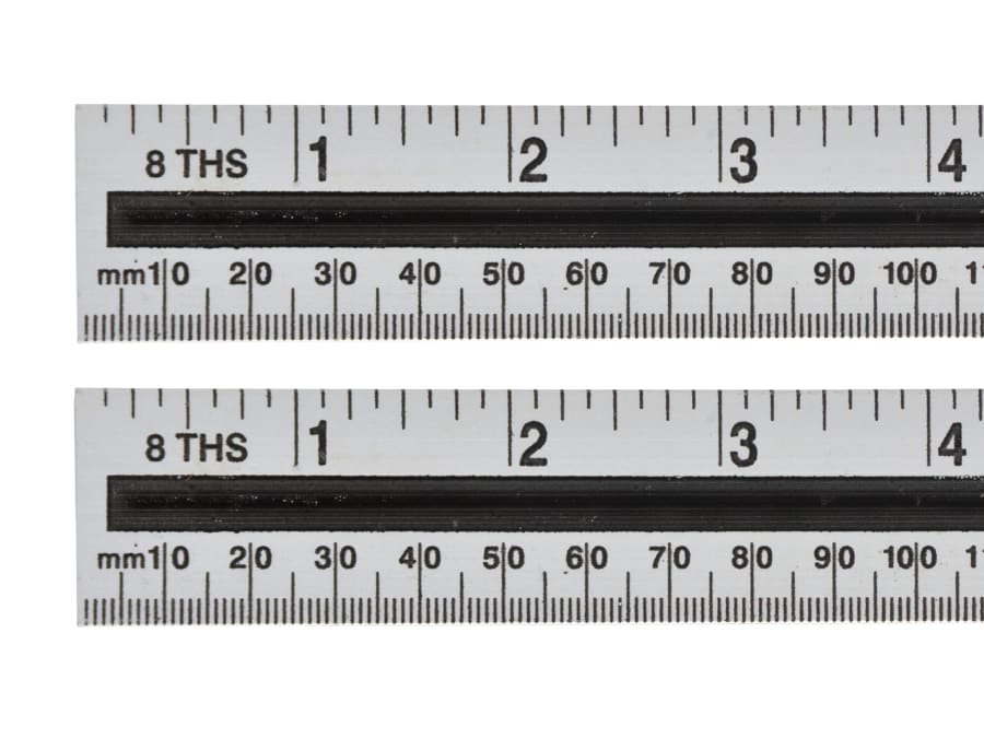 Bluespot Tools 33930 Aluminium Ruler 150mm