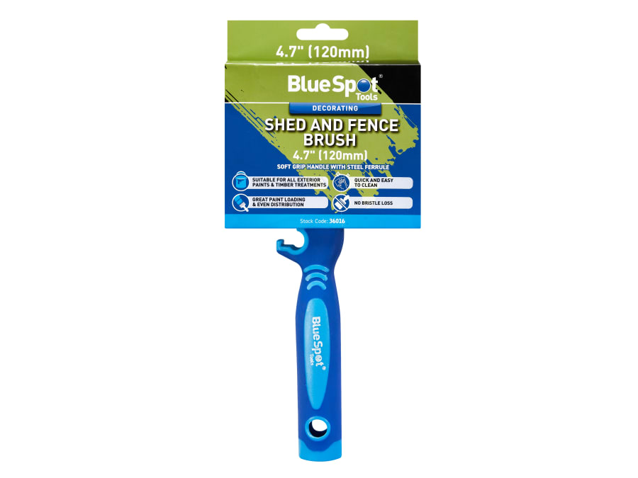 Bluespot Tools 36016 120mm Shed and Fence Brush