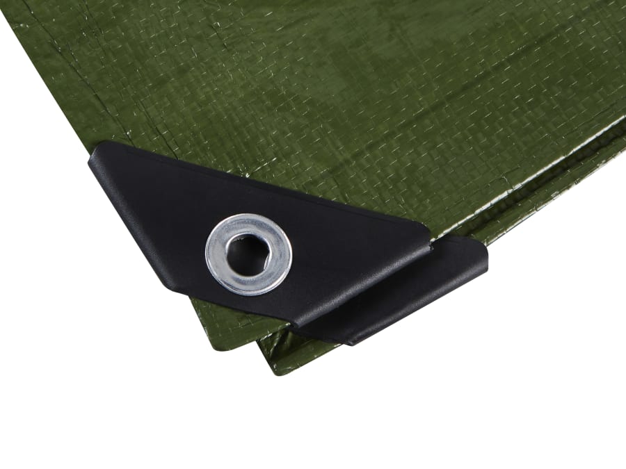 Bluespot Tools 45926 Green Tarpaulin 3.6 x 2.4m