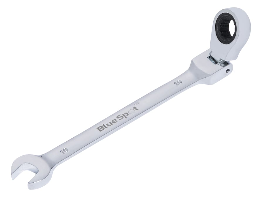 Bluespot Tools 5102 10mm 180° Flexible Head Ratchet Spanner