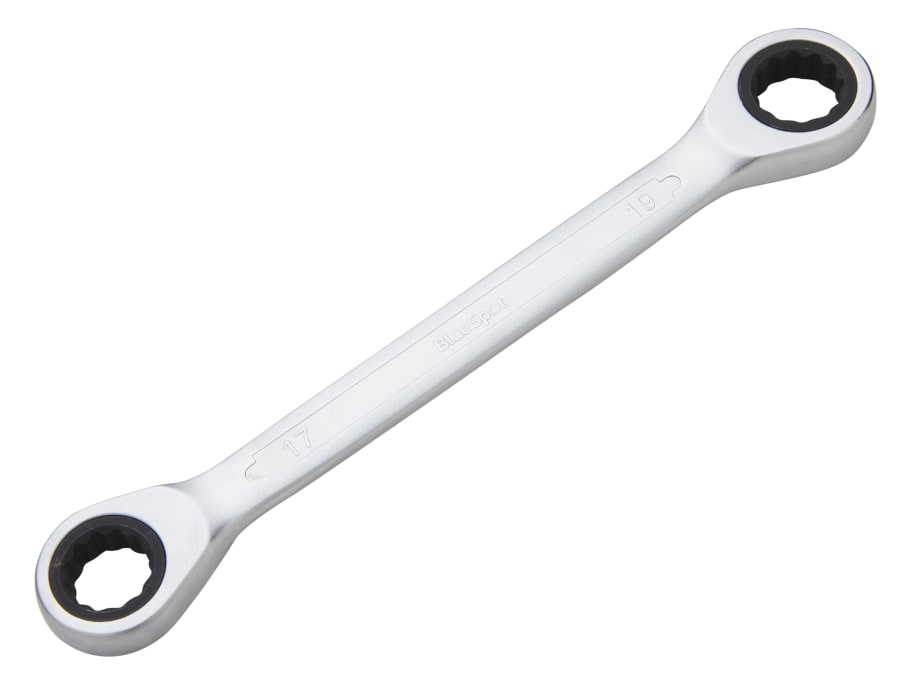 Bluespot Tools 5136 17-19mm Double End Ratchet Spanner