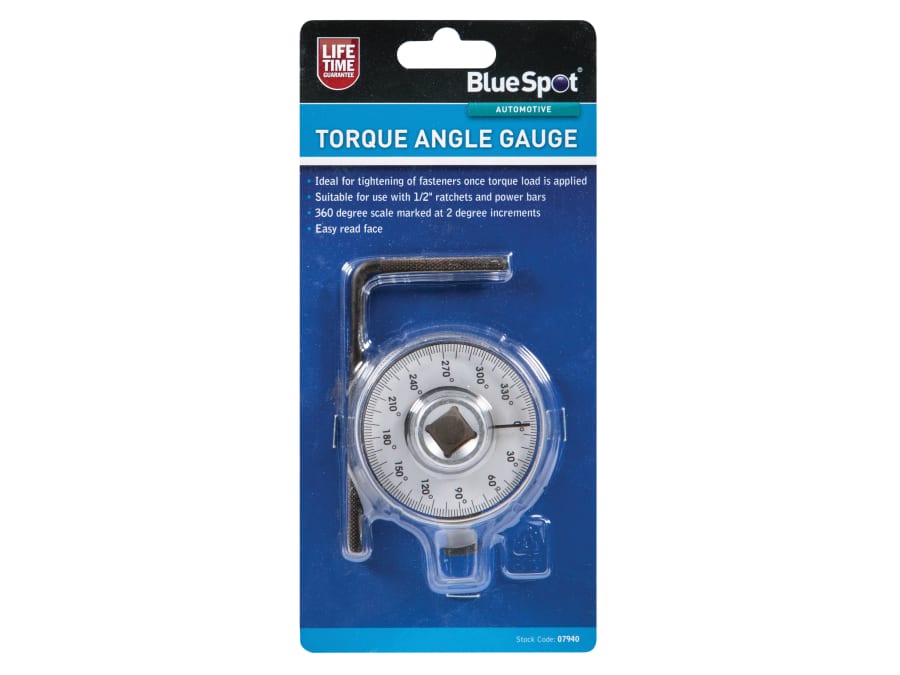 Bluespot Tools 7940 Torque Angle Gauge