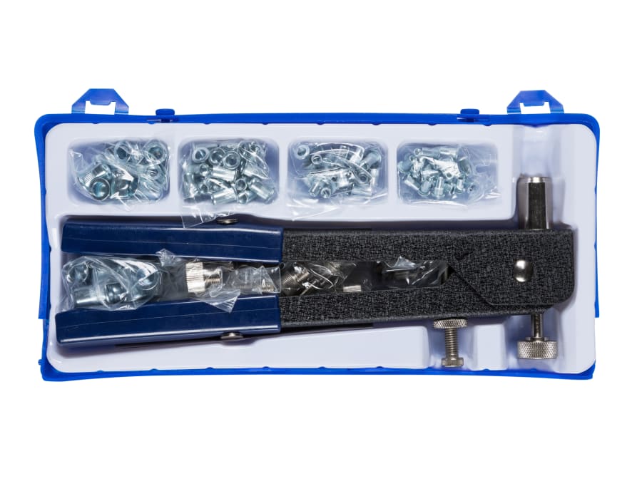 Bluespot Tools 9106 Nut Riveter Kit M3-M8 86 Piece